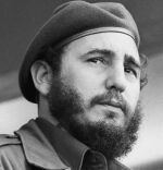 Histórica foto de Fidel con boina cumple 50 años (foto Liborio Noval) 