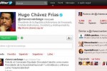 Chávez es el jefe de Estado más seguido de América Latina en Twitter.