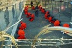 Cárcel de Estados Unidos en su ilegal base naval en Guantánamo.