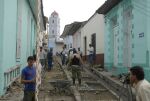 Siembran piedras en Sancti Spiritus