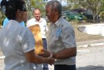 En el acto se reconoció a trabajadores con varios años de labor en el sector. 