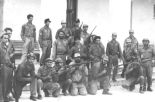 Combatientes del Directorio rinden homenaje a Villegas en el sitio donde cayó el 25 de enero de 1958 cerca de Güinía de Miranda.