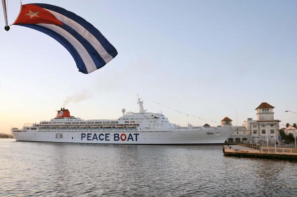 Volverá a tocar puerto cubano Barco de la Paz