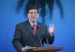 Bruno Rodríguez en Conferencia de Prensa en La Habana.