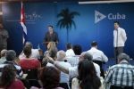 Conferencia de prensa del Canciller Cubano en La Habana.