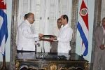 Cuba y Costa Rica impulsan nexos políticos y culturales con la firma de convenios. (foto: PL)