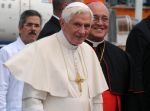 Benedicto XVI llega a La Habana. (foto: AIN)