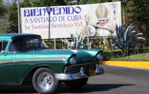El hospitalario pueblo santiaguero le prodigará un caluroso recibimiento al Papa. (foto: Ismael Francisco)