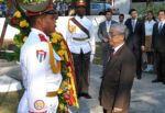 Nguyen Phu Trong rindió homenaje al líder revolucionario Ho Chi Minh en La Habana. (foto: AIN)