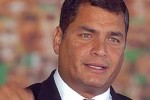 Rafael Correa, presidente de Ecuador.