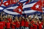 Más de 1000 representantes de 162 organizaciones sindicales del mundo participarán en el desfile por el 1 de mayo en Cuba. (foto: AIN)