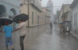 En la ciudad de Sancti Spíritus se reporta entre las siete de la mañana y las cuatro de la tarde del miércoles 114 milímetros de lluvias.