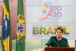 Dilma exaltó que en la Río+20 Brasil va a mostrar su más valiosa experiencia.