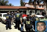 Imagen de la operación del FBI que arrestó a Robert Ferro y decomisó el enorme arsenal de armas en mayo de 2006.