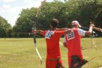 El tiro con arco fue otro de los deportes que aportaron al medallero espirituano. 