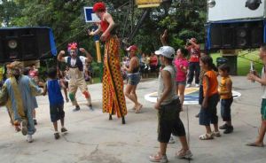 La instalación de Campismo Popular "La Hormiga" abriò las puertas al verano cubano en Sancti Spìritus. (foto: Oscar Alfonso Sosa)