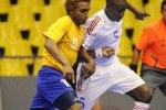 Carlos Madrigal (izquierda). (Fotos tomadas del blog del futsal cubano)