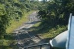 camino de acceso a Gavilanes, en Fomento  fue seriamente dañado por las lluvias. 