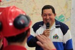 Chávez recorre Faja Petrolífera del Orinoco.