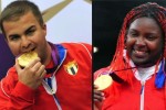 El tirador, Leuris Pupo, y la judoca Idalys Ortiz, aportaron las dos primeras medallas de oro para Cuba en Londres 2012.(foto: Cubadebate)