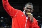 El luchador cubano conquistó el título en la división de 120 kilogramos de los Juegos Olímpicos de Londres. (foto: Ricardo López Hevia)