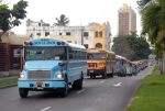 Caravana de Pastores por la Paz durante su visita a CUba en julio de 2012. 