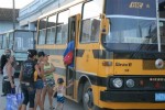 El traslado de los campistas figura como una de las prioridades de la Empresa de Transporte Escolar.  