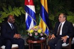 Durante el encuentro ambos mandatarios dialogaron sobre el estado de las relaciones bilaterales.