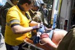 La víctima presenciaba la protesta desde el cuarto piso de un edificio, donde fue impactado por el proyectil.