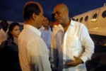 Martelly fue despedido por Rogelio Sierra, vicecanciller cubano.