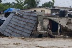 Sandy afectó a Haití tras un largo período de sequía y de un huracán anterior (Isaac) en agosto pasado.