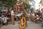 Durante la inauguración de la Jornada se le rindió homenaje a Gerardo Echemendía Madrigal (Serapio). 