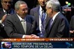 Raúl recibió del presidente de Chile, Sebastián Piñera, la responsabilidad de llevar las riendas de la Celac.