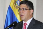 Elias Jaua, canciller de Venezuela.