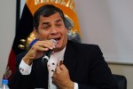 La CIA actúa contra el presidente Rafael Correa con dinero del narcotráfico .