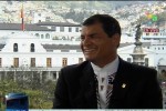 Las políticas de la oposición es desinformar e ir contra de un gobierno que trabaja por el pueblo, afirmó Correa.