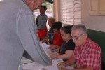 Los 173 colegios en Yaguajay reciben desde las siete de la mañana a los electores. (foto: Oscar Alfonso)