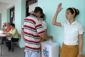 En estos comicios los electores tienen la opción de votar por todos los candidatos. 