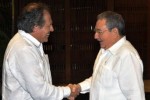 Raúl y Almagro expresaron su mutua satisfacción por el positivo estado de las relaciones bilaterales.