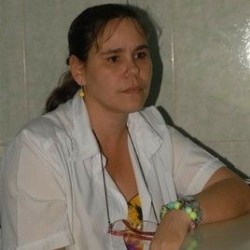 La doctora Tania Yero asegura que los niños enfermos con Sida se atienden desde el embarazo mismo de la madre.         