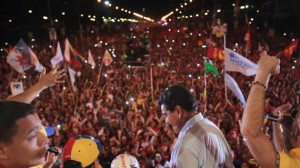 El candidato del Gran Polo Patriótico (GPP) a la presidencia de Venezuela, Nicolás Maduro, ganó los comicios con vistas a definir el jefe de estado en el periodo 2013-2019.