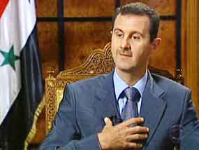 Bashar al-Assad, presidente de Siria.