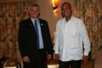 El Presidente de la República de Haití, Michel Joseph Martelly, recibió al Primer Vicepresidente de los Consejos de Estado y de Ministros, Miguel Díaz-Canel. (foto: Granma)