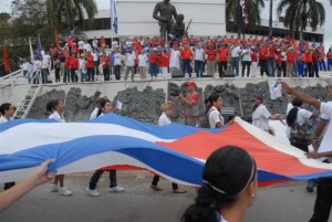 La plaza Serafín Sánchez volverá a ser el escenario principal del desfile en Sancti Spíritus.