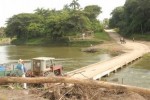 Cuando se remodele el puente contará con anclajes a las rocas que servirán de base a los cimientos.