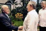 Raúl y Blatter dialogaron sobre el desarrollo del fútbol en Cuba.