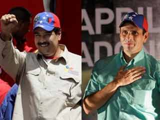 Maduro con respecto a Capriles fue considerado por la población como el candidato con más simpatías.