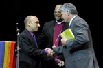 En el culto de apertura estuvo presente el primer vicepresidente cubano Miguel Díaz-Canel.