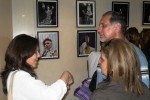 Mariela Castro Espín, directora del Cenesex junto a René y su esposa Olga Salanueva. (foto: Francisco Rodríguez)