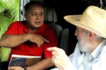 Fidel y Diosdado hicieron un breve recorrido por numerosos cultivos capaces de generar altas cifras de proteínas, para la producción de leche y carne.